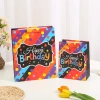 Colorful cake 3D patching powder gift bag, handbag, gilded powder paper bag, birthday return gift, souvenir from South America details Picture